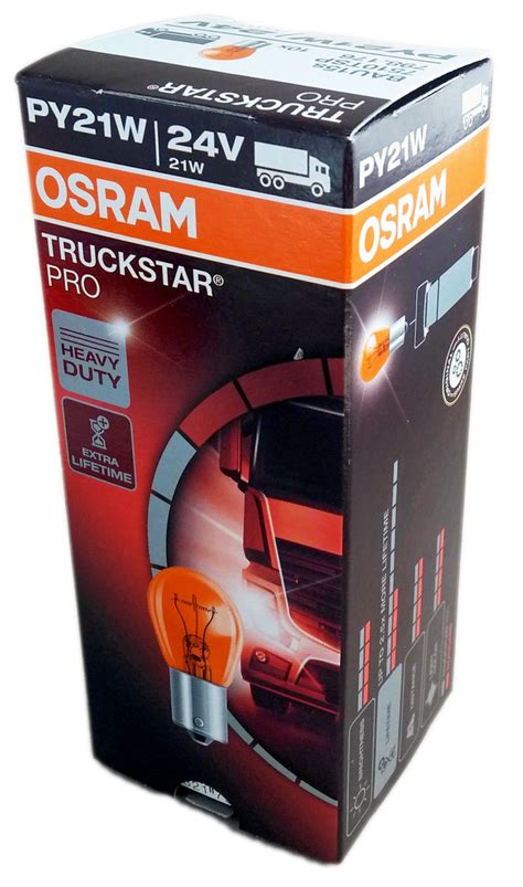 PY21W Osram Truckstar Pro 24V 7510TSP Meiertrade Shop