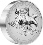 Australian Oz Silver Dollars Australian Wedge Tailed Eagle