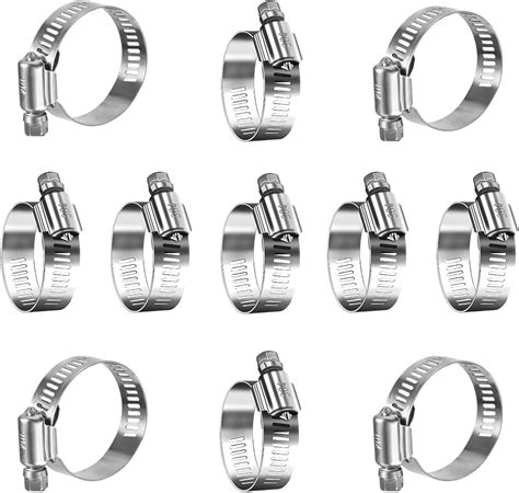 Amazon Worm Gear Hose Clamps Adjustable 1 4 7 16 30pcs3 8 5 8