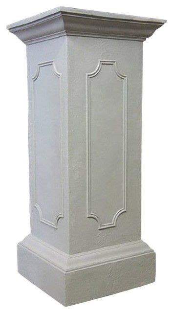 Panel Pedestal 40 Architectural Large Pedestals Traditional