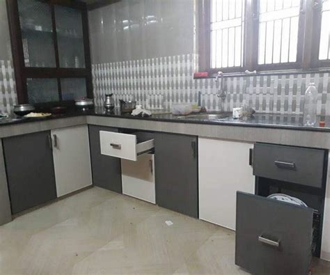 Aluminium Modular Kitchen Finished Products Anha Enterprises AL