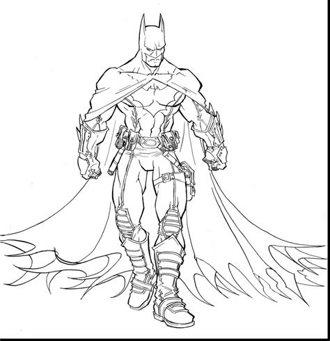 Batman Arkham Knight Coloring Pages At Getcolorings Free