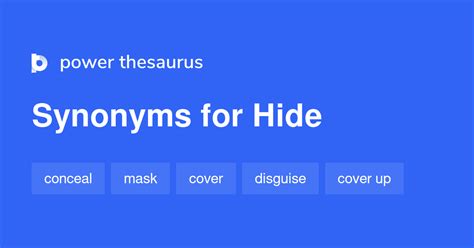 27 Idioms About Hide