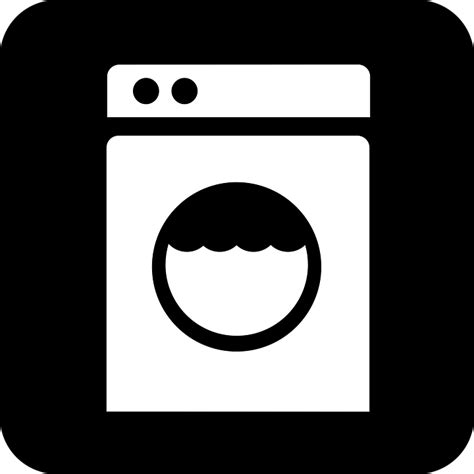 Washing Machine Clip Art Black And White