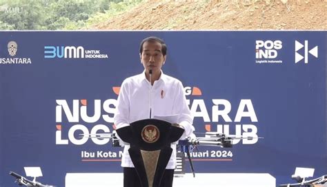 President Jokowi Leads Nusantara Logistic Super Hub Groundbreaking