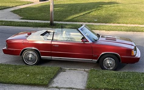 Chrysler Lebaron Turbo Convertible Barn Finds