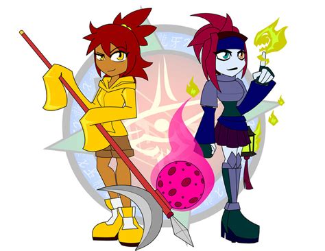 Original Characters Nyu And Marisa By Dragon Fangx On Deviantart