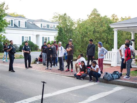 On Marthas Vineyard Immigrants Arrive