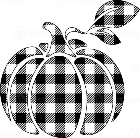 pumpkin plaid pattern 9367523 PNG