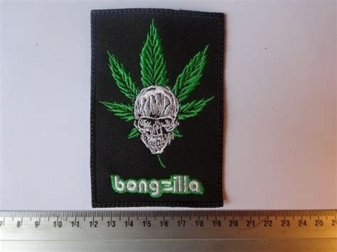 BONGZILLA - WEED LOGO | Patches | Riffs Merchandise