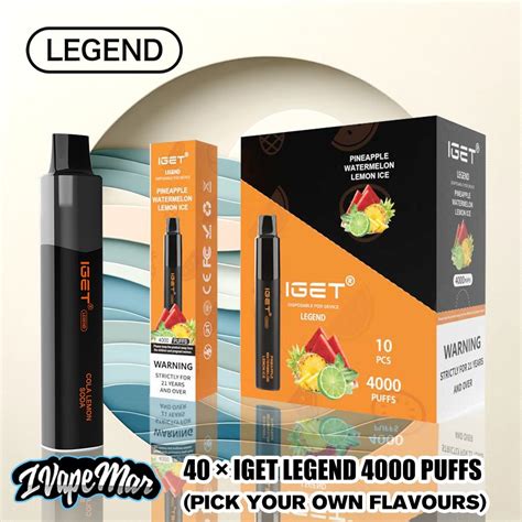 Iget Legend Vape Combo Remarkably Portable