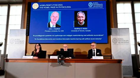 Dan Nobel De F Sica A Hopfield Y Hinton Pioneros De La Inteligencia