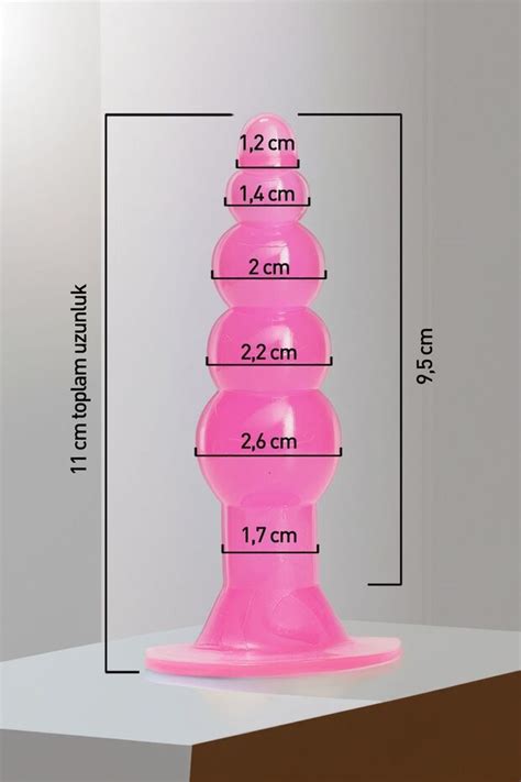 LOVEX Anal Plug Dildo cm Kalite Boğumlu Yumuşak Anal Gevşetici Açıcı Jel Dildo Fiyatı