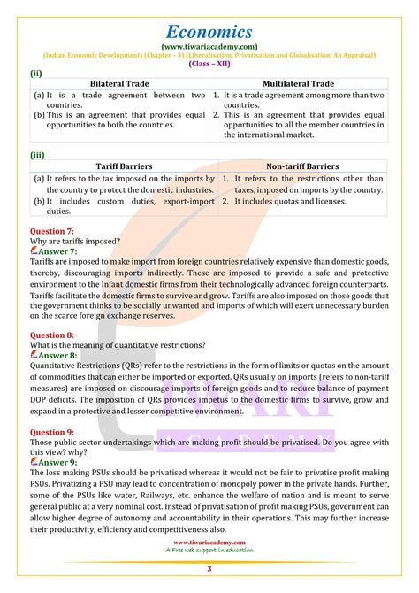 Ncert Solutions For Class Indian Economic Development Chapter