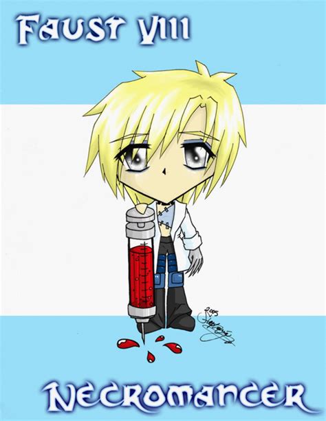 Chibi Necromancer Faust By Chibinekoanie