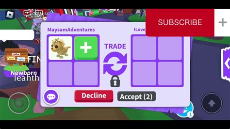 Trading New Robux Pet Roblox Adopt Me YouTube