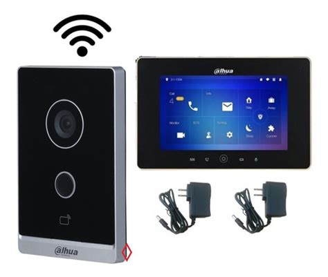 Kit Video Portero Monitor Ip Touch Pulgadas Wifi Dahua Seguridadhoymex