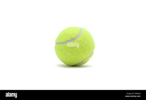 tennis ball isolated on white background Stock Photo - Alamy