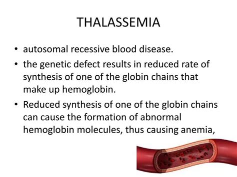 Ppt Thalassemia Powerpoint Presentation Free Download Id2128667