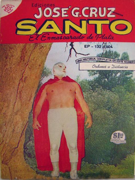 SANTO EL ENMASCARADO DE PLATA 1960 JGC 132 Ficha de número en