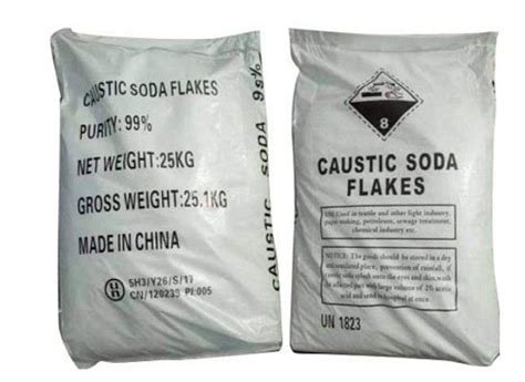 Organic Chemical Industrial Grade Caustic Soda Flakes Cas No 1310 73 2