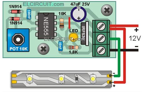 Led Light Dimmer Circuit