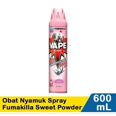 Jual Vape Obat Nyamuk Semprot Fumakilla Sweet Powder Ml Shopee