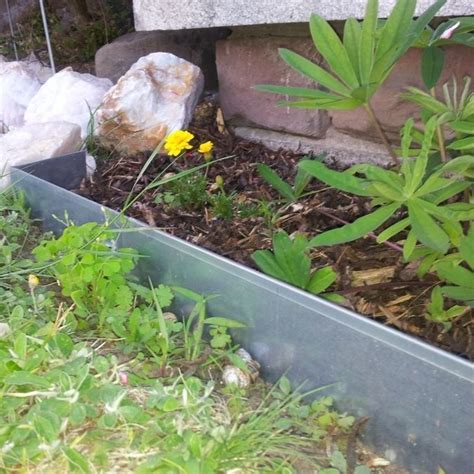 Borda de jardim Ancrest em alumínio em aço Corten em aço