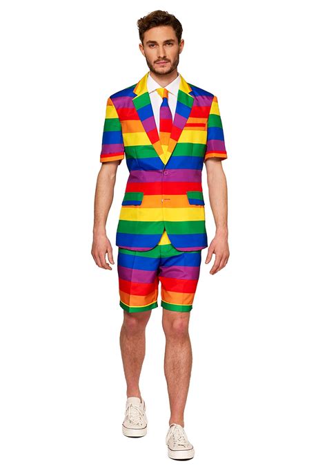 Suitmeister Rainbow Summer Suit For Men 33 Off