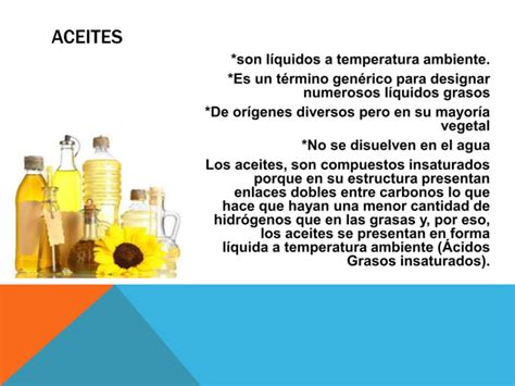 Aceites Grasas Y La Saponificaci N Ppt