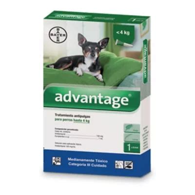 Advantage Perros Topspot Pipeta Control Pulgas Hasta 4kg BAYER