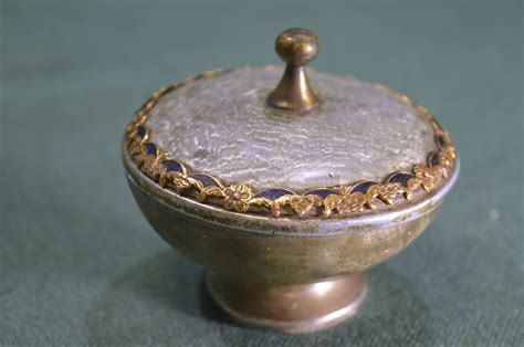 Купить Шкатулка металлическая с крышкой. Латунь. Артель. СССР. 1940 ...