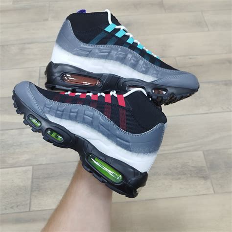 Серые мужские и подростковые кроссовки Найк Аир Макс 95 | Nike Air Max ...