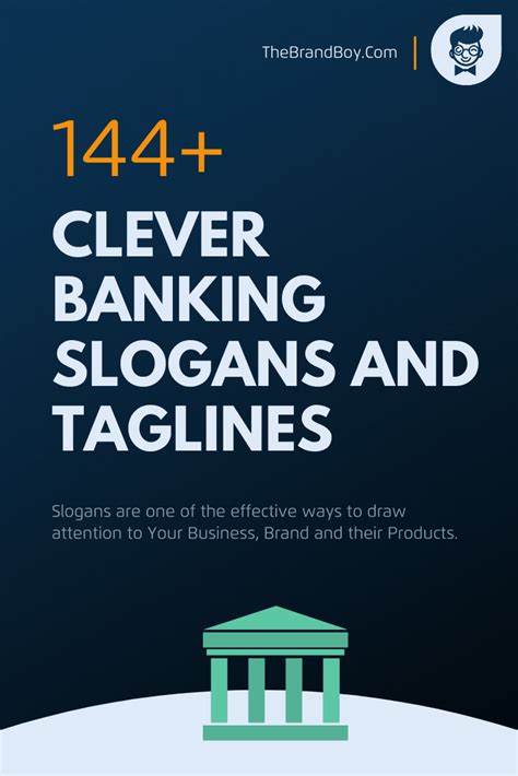 856+ Clever Bank Slogans And Taglines (generator + Guide) | TheBrandboy