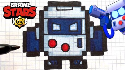 Tuto Dessin Debutant Max Pixel Art Brawl Stars Easy Drawings Images