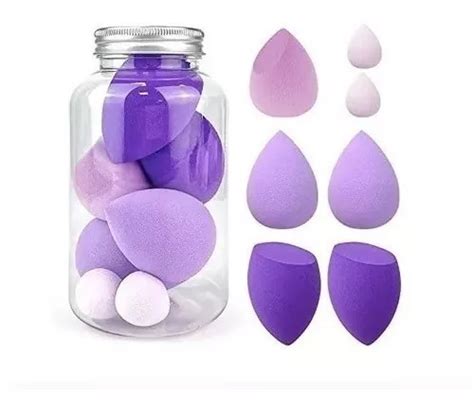 Set Esponjas De Maquillaje Blender Difuminador Cuotas Sin Inter S