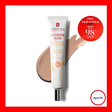 Erborian BB Cream Nude Ml Ml Face Cream In Korean Skin Therapy