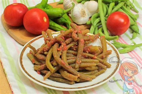 Турша из фасоли - пошаговый рецепт приготовления с фото