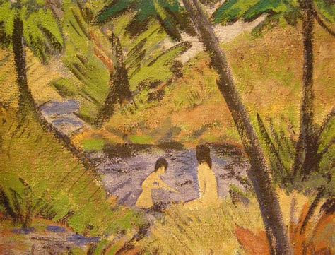 Otto Mueller Bathing Girls At The Forest Pond C 1916 191 Flickr