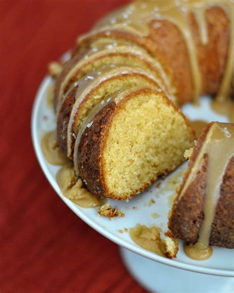 Cake 21 Brown Sugar Bundt With Salted Caramel Glaze Real Life On