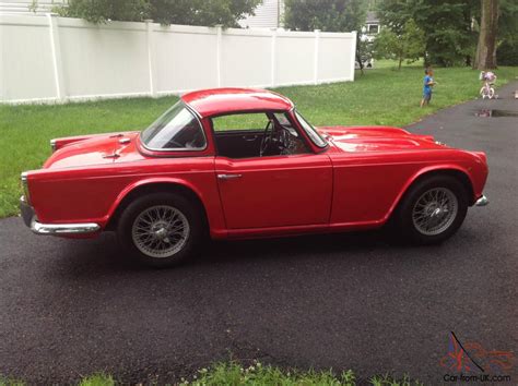 Triumph Tr Surrey Top Tr Classic British Sports Car