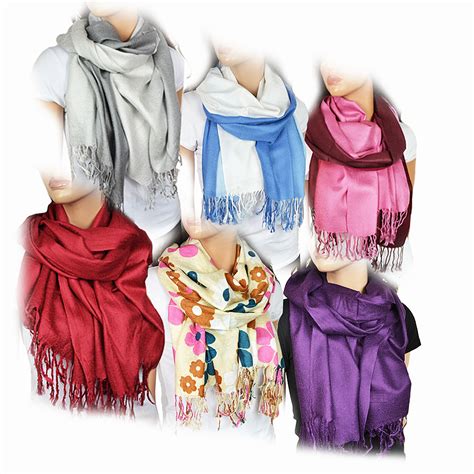 Szalik Pashmina Szal Paszmina Moc Kolor W I Wzor W Allegro Pl