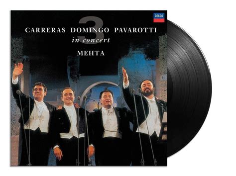 Luciano Pavarotti Plácido Domingo José Carreras The Three Tenors 25th Anniversary