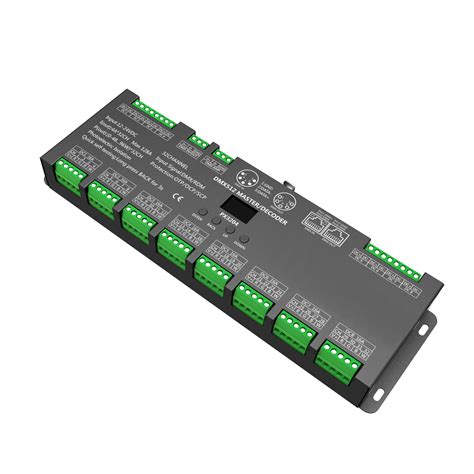 DMX Led Controller 32x4A 12 24V DC PX3204 OLED Lucas Led