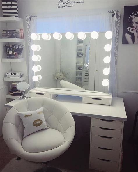 We love making your vanity dreams come true Beautiful vanity station from @samixo26 features our ...