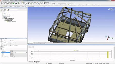 Beam And Shell Modeling With ANSYS Mechanical Tutorial YouTube