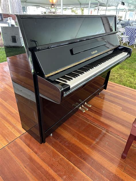 Yamaha P116 Upright Ebony Gloss 438867 Amadeus Piano Co Llc Westport Ct