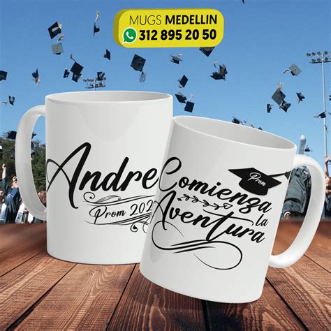 Mugs De Graduacion En Medellin Personalizados Precio