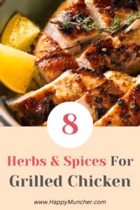 8 Best Herbs and Spices for Grilled Chicken - Happy Muncher