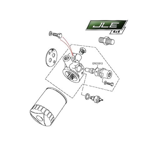 Joint torique filtre à huile Defender Discovery 1 Range Rover Classic